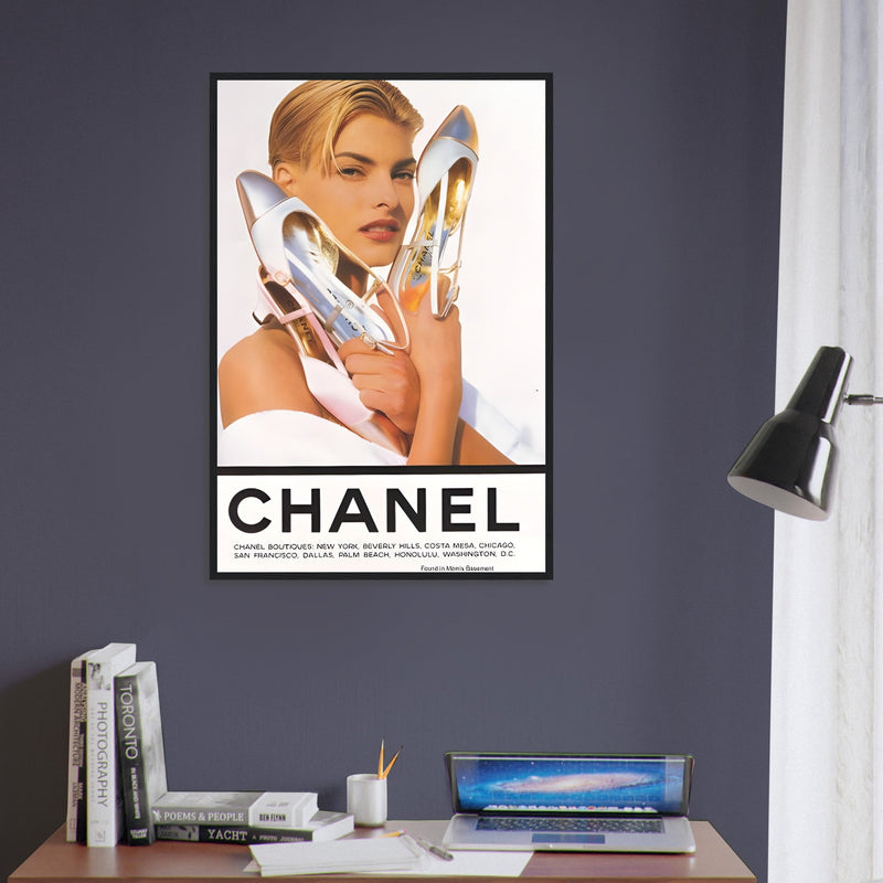 Chanel Vintage Poster Ad