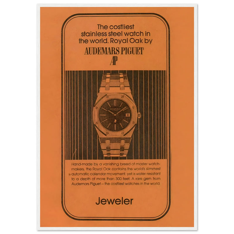 Audemars Piguet Royal Oak Vintage Poster Ad