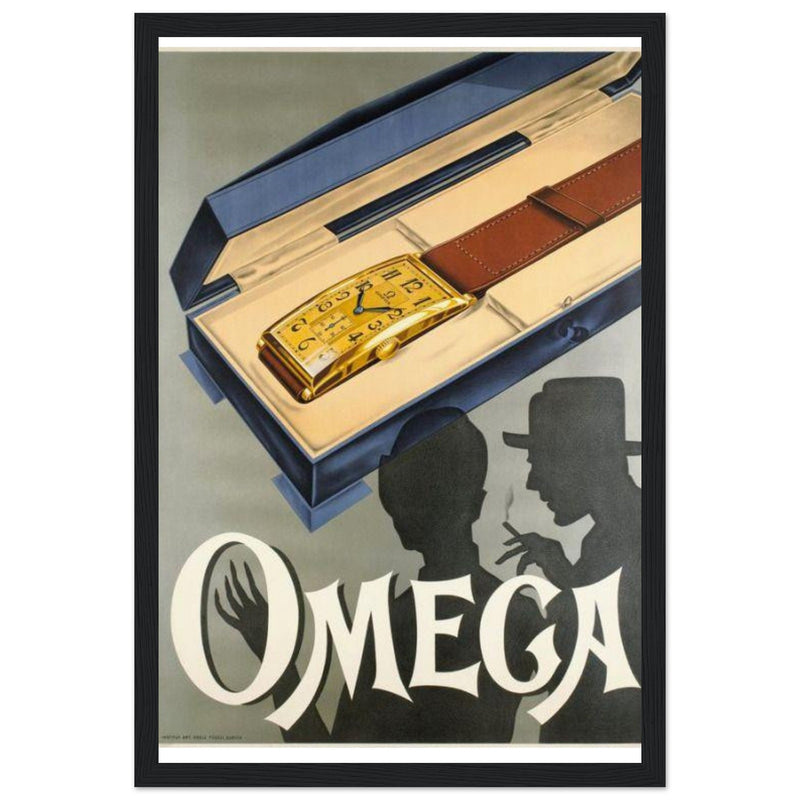 Omega Vintage Poster Ad