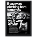 Rolex Explorer Everest Vintage Poster Ad