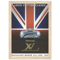 Louis Vuitton Classic Car Show Vintage Poster Ad