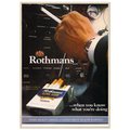 Rothmans Vintage Poster Ad - Rothman Kingsize
