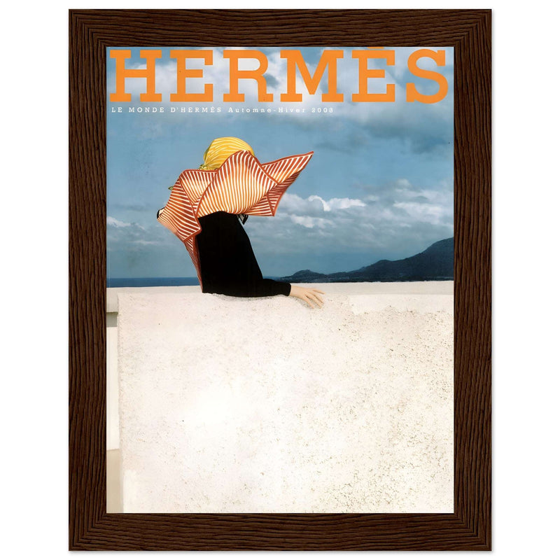 Hermes Le Monde Vintage Poster