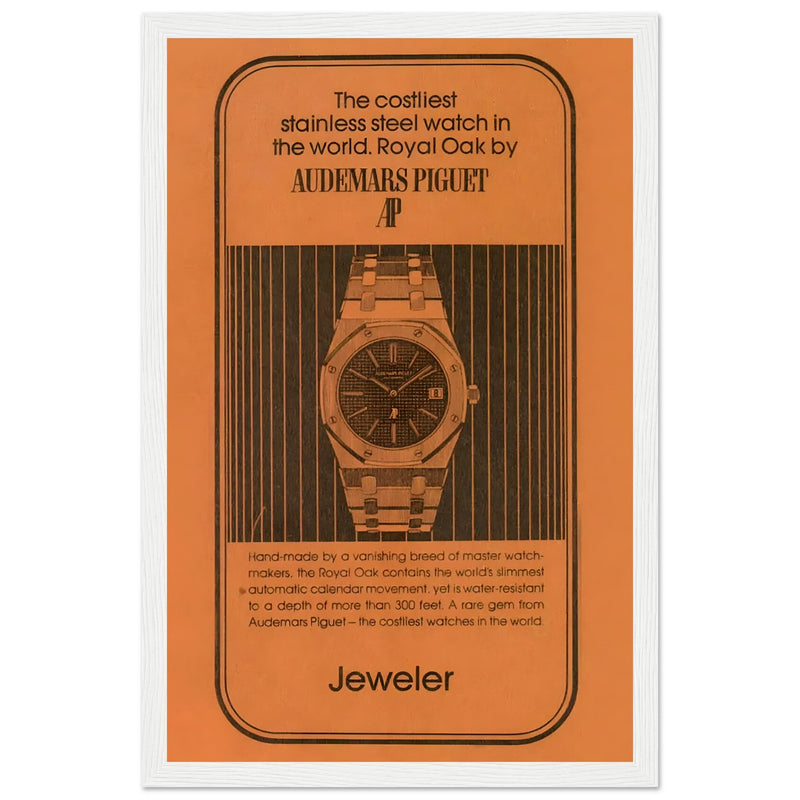 Audemars Piguet Royal Oak Vintage Poster Ad