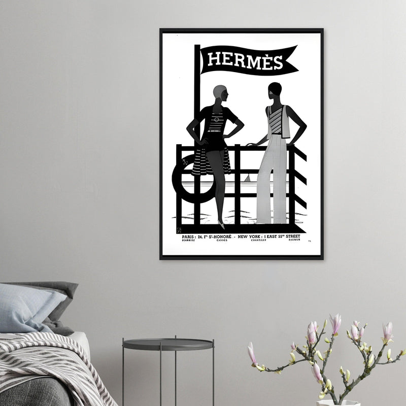 Hermes Flag Vintage Poster Ad
