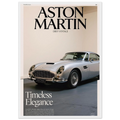 Aston Martin Vintage Poster Ad - DB5 Vantage