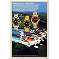 Rolex GMT Master Vintage Poster Ad