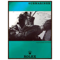 Rolex Submariner Diver Vintage Poster Ad