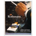 Rothmans Vintage Poster Ad - Rothman Kingsize