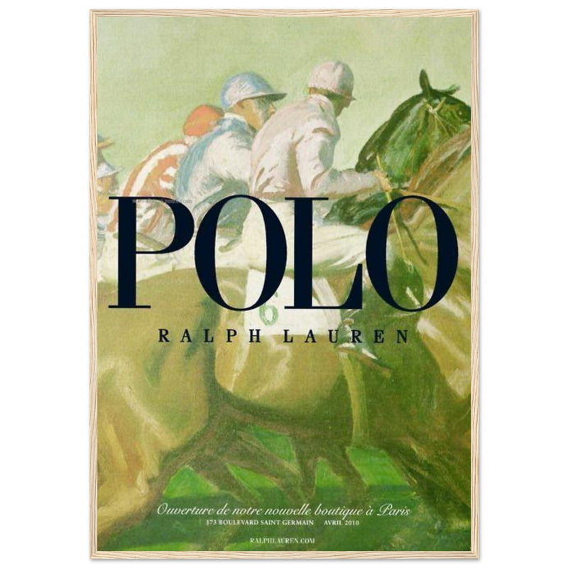 Polo Ralph Lauren Paris Vintage Poster Ad
