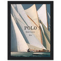Polo Ralph Lauren Vintage Ad Poster - Polo Blue