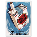 Lucky Strike Vintage Poster - Happy Days