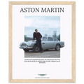 Aston Martin Vintage Poster Ad - 1964 James Bond Goldfinger