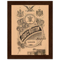 Louis Vuitton London Paris Vintage Poster Ad