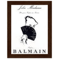 Balmain Jolie Madame Vintage Poster Ad