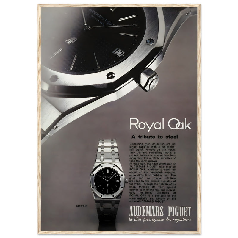 Audemars Piguet Royal Oak Vintage Poster Ad
