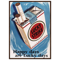 Lucky Strike Vintage Poster - Happy Days