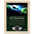 Rolex A Better Way Vintage Poster Ad