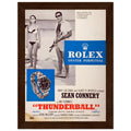 Rolex Sean Connery Vintage Poster Ad