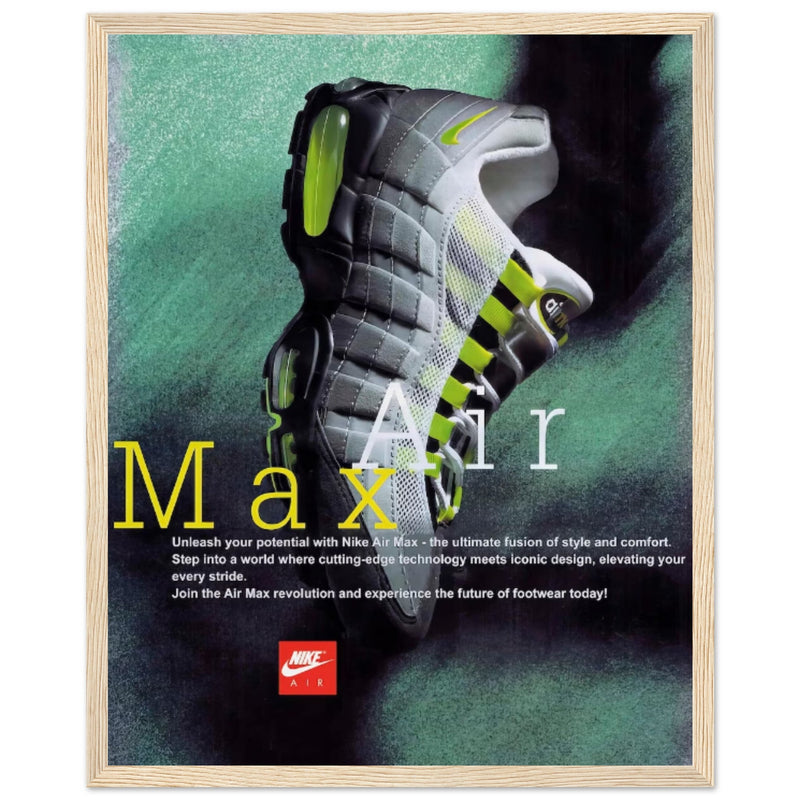 Nike Air Max Vintage Poster Ad