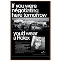 Rolex Datejust Geneva Vintage Poster Ad