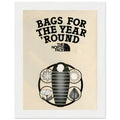 The North Face Sleeping Bags Vintage Poster