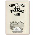 The North Face All Season Vintage Poster
