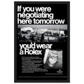 Rolex Datejust Geneva Vintage Poster Ad