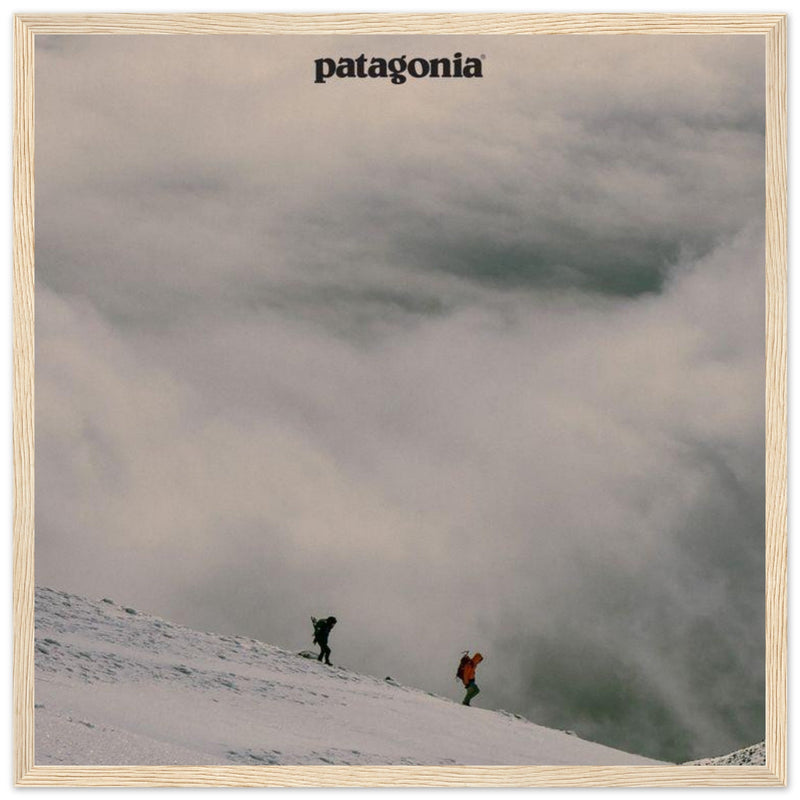 Patagonia Mountain Toppers Vintage Poster Ad