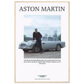 Aston Martin Vintage Poster Ad - 1964 James Bond Goldfinger