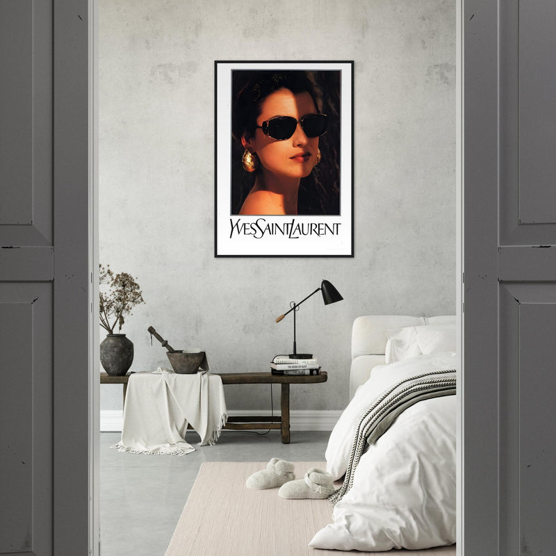 Yves Saint Laurent Vintage Poster