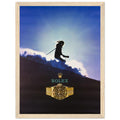 Rolex Skiing Vintage Poster Ad