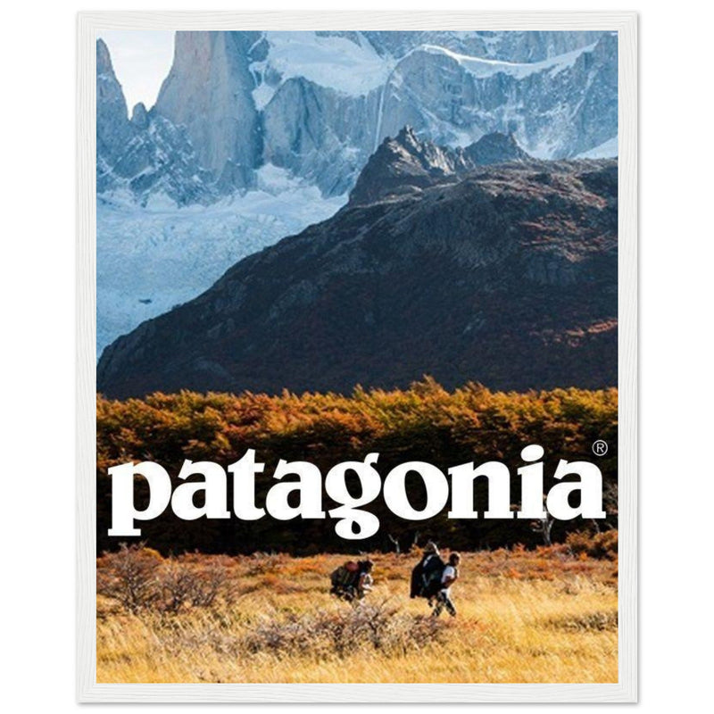 Patagonia Hikers Vintage Poster Ad