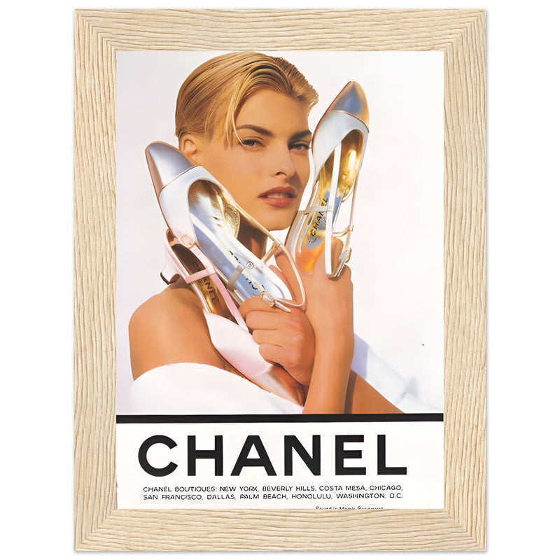 Chanel Vintage Poster Ad