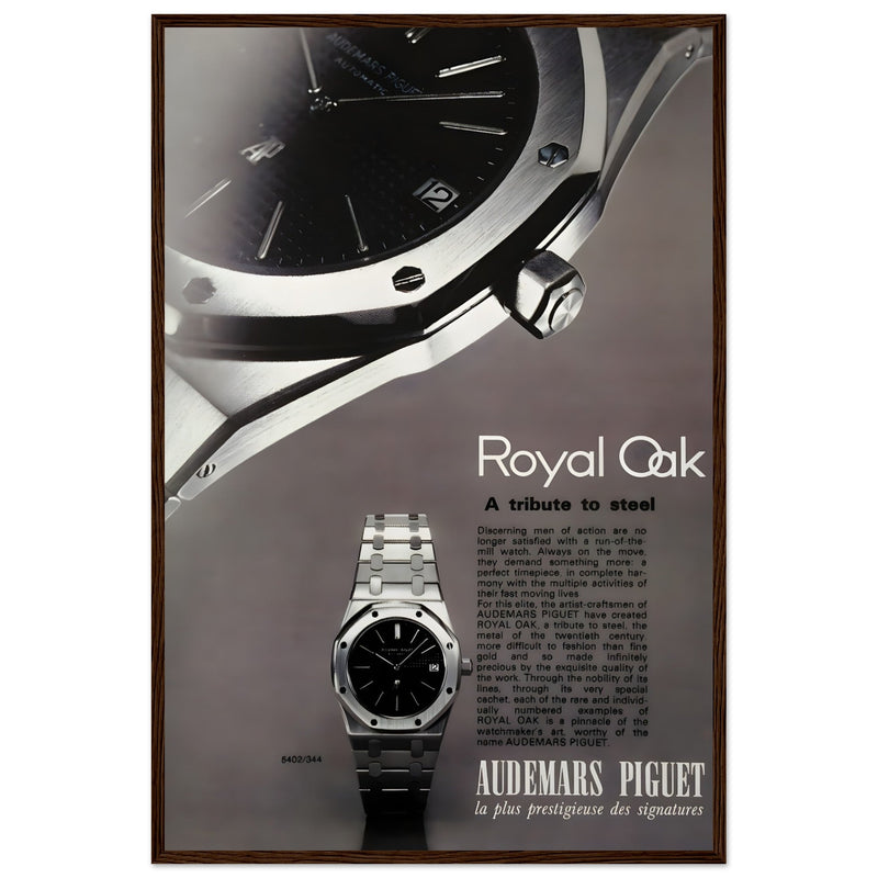 Audemars Piguet Royal Oak Vintage Poster Ad