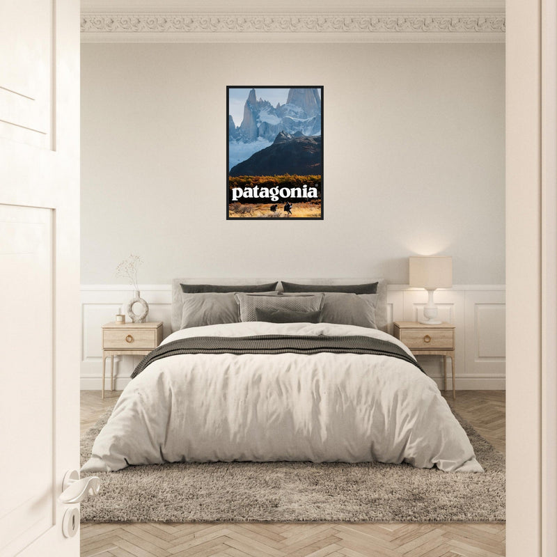 Patagonia Hikers Vintage Poster Ad