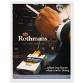 Rothmans Vintage Poster Ad - Rothman Kingsize
