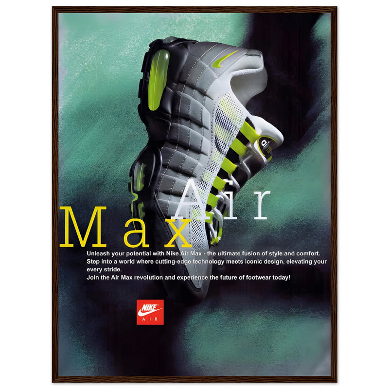 Nike Air Max Vintage Poster Ad