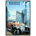 Rolls-Royce Best Car In The World Vintage Poster Ad
