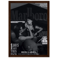 Marlboro Red Label Vintage Ad Poster