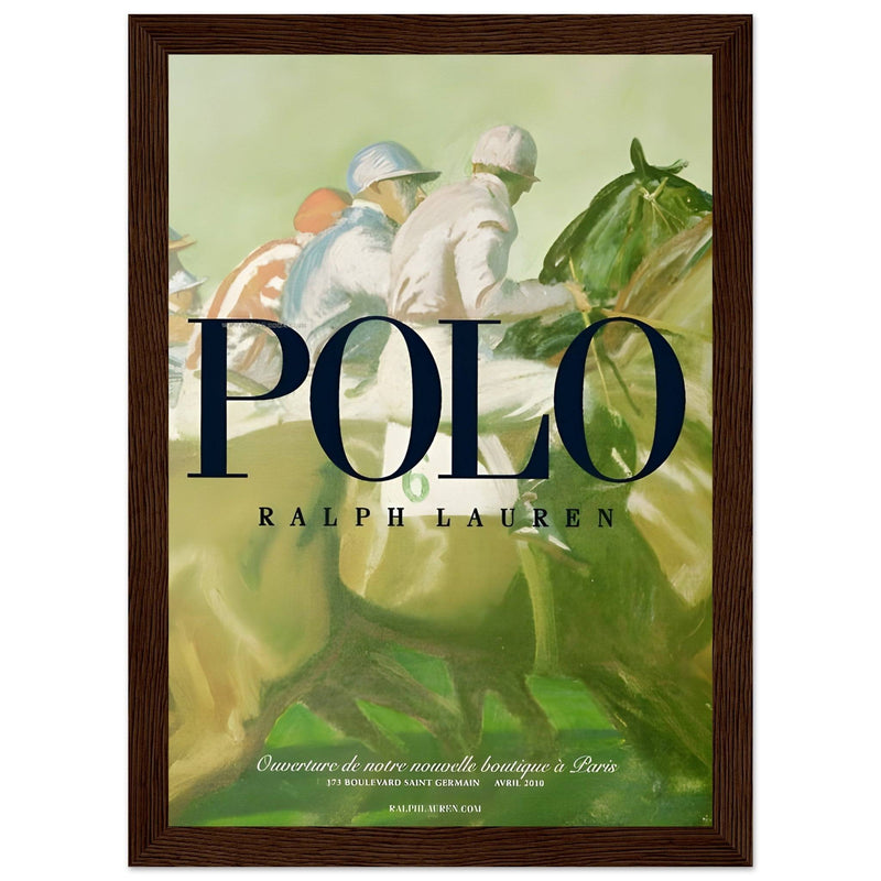 Polo Ralph Lauren Paris Vintage Poster Ad