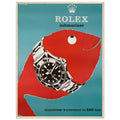Rolex Submariner Vintage Poster Ad