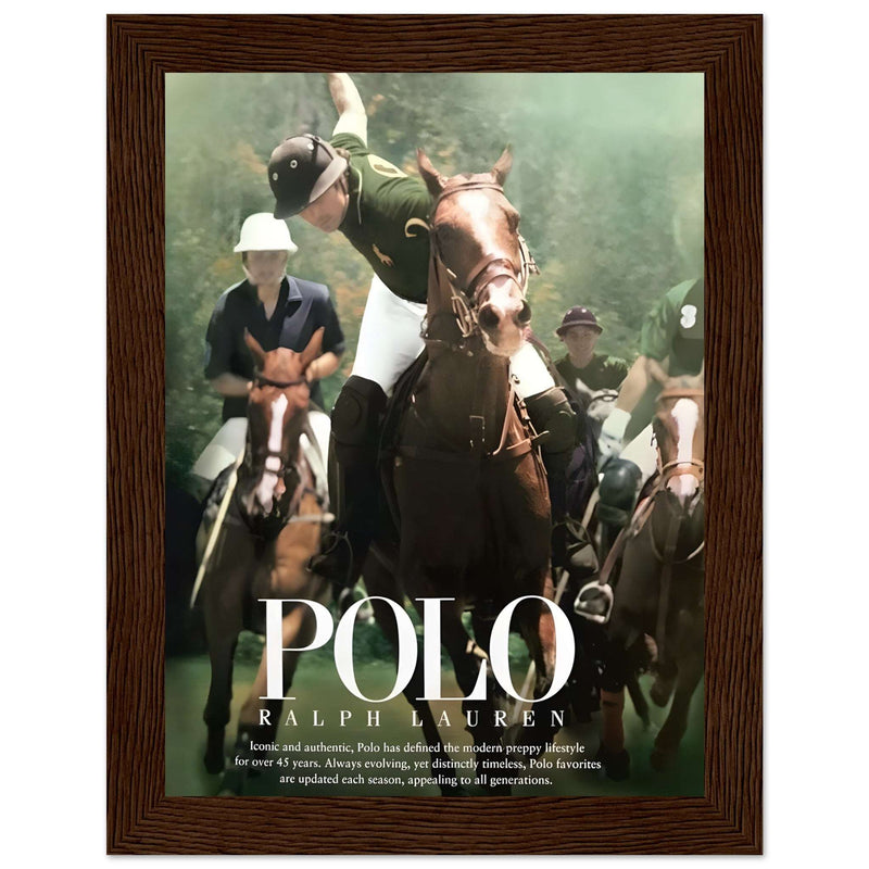 Polo Ralph Lauren Iconic Vintage Poster