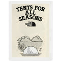 The North Face All Season Vintage Poster