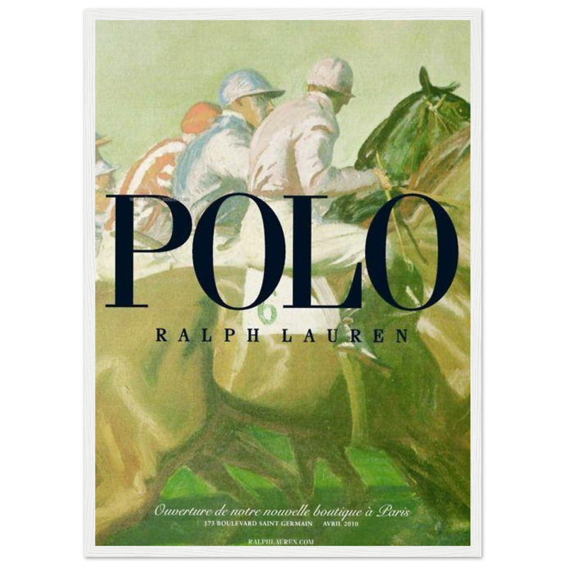 Polo Ralph Lauren Paris Vintage Poster Ad