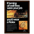 Rolex Day-Date Vintage Poster Ad