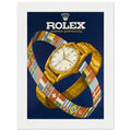 Rolex Advertising Golden Age Oyster Perpetual Vintage Poster