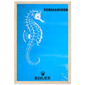 Rolex Submariner Vintage Ad Poster