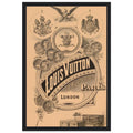 Louis Vuitton London Paris Vintage Poster Ad