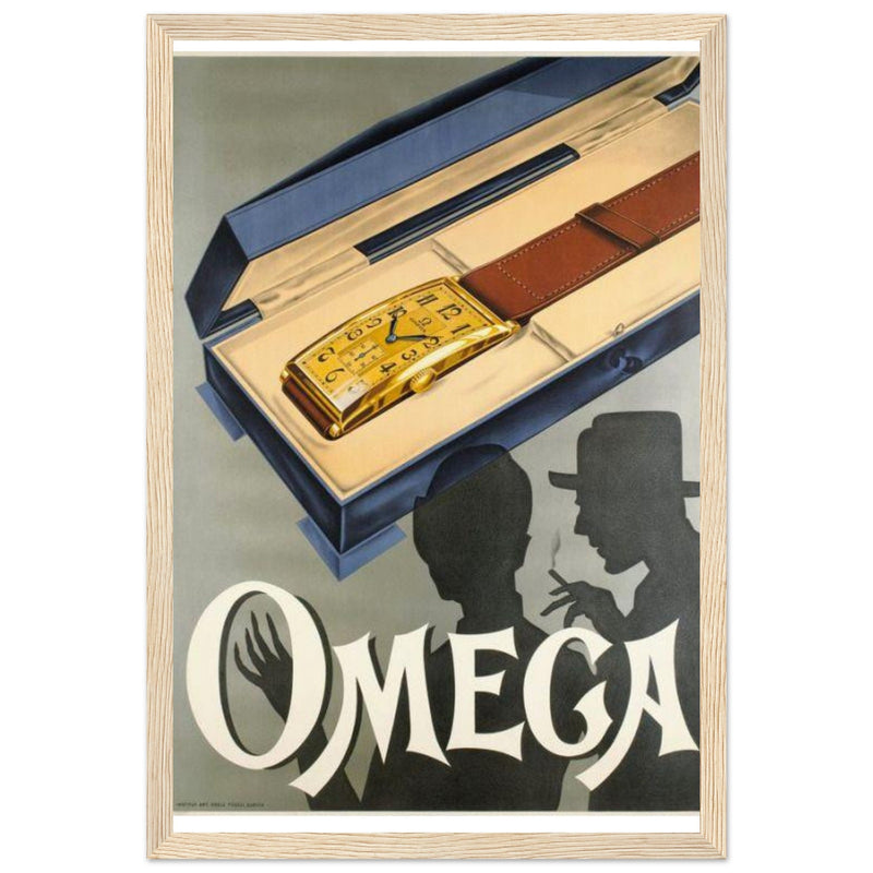 Omega Vintage Poster Ad
